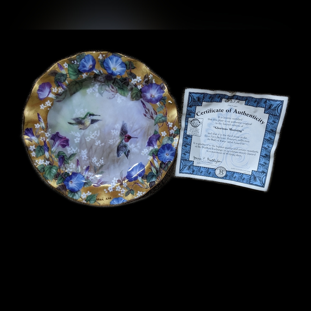 Glorious Morning by Lena Liu with Certificate Authenticity